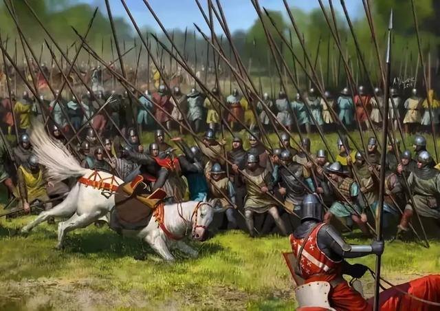 200年後 蘇格蘭人依然要使用槍陣來對抗英軍騎士