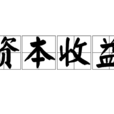 資本收益 資本收益