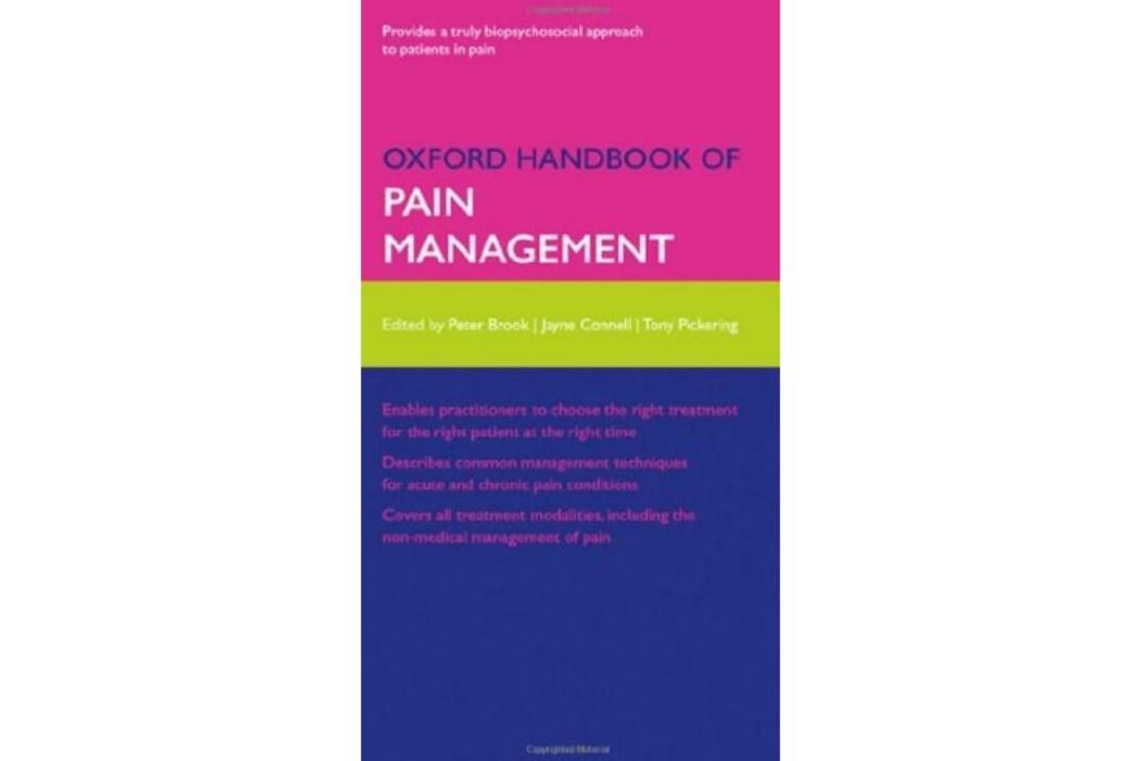 Oxford Handbook of Pain Management Oxford Handbook of Pain Management
