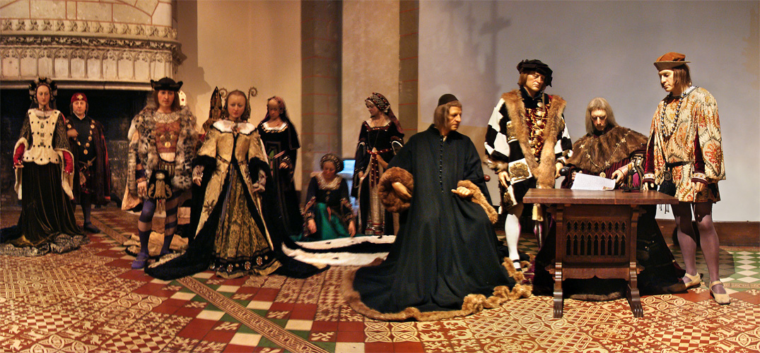 查理八世和安娜在法國朗熱結婚