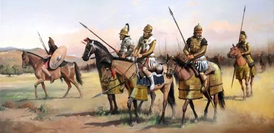 希臘與東方騎兵一直都是羅馬人難以企及的