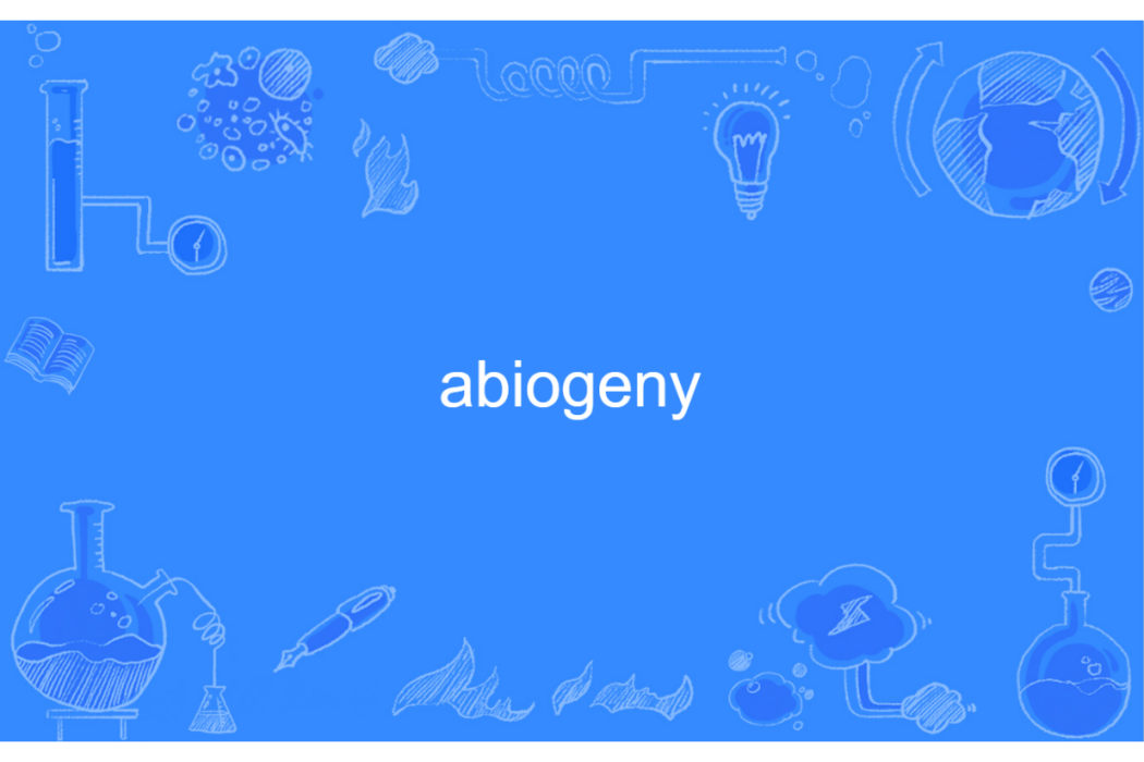 abiogeny abiogeny