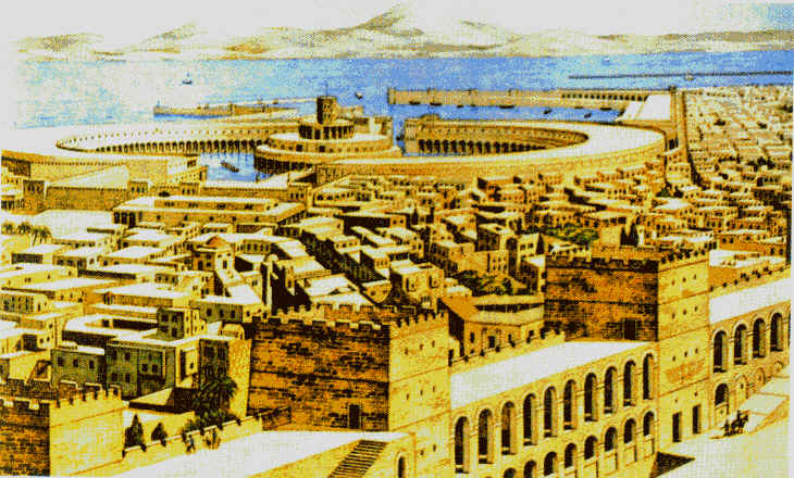 迦太基城復原圖