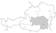 格拉茨在奧地利的位置