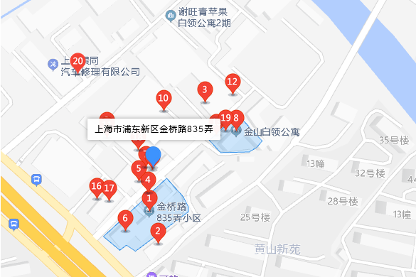 金橋路835弄