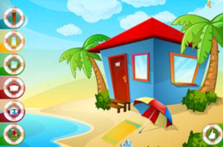 海灘小屋