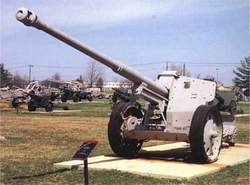 阿伯丁展示場上的88毫米Pak43/1反坦克炮