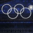 索契冬季奧運會開幕式烏龍事件(五環變四環)