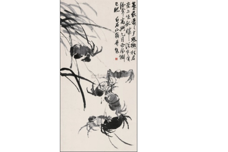 柳塘墨蟹 柳塘墨蟹