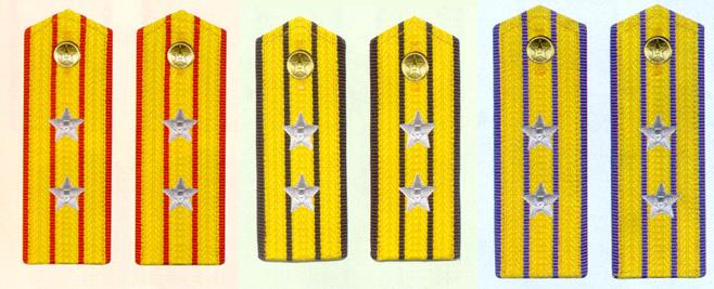 陸海空軍中校常服肩章(1988-2007)