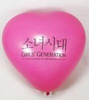 PastelRoseHeart粉玫瑰色心形氣球