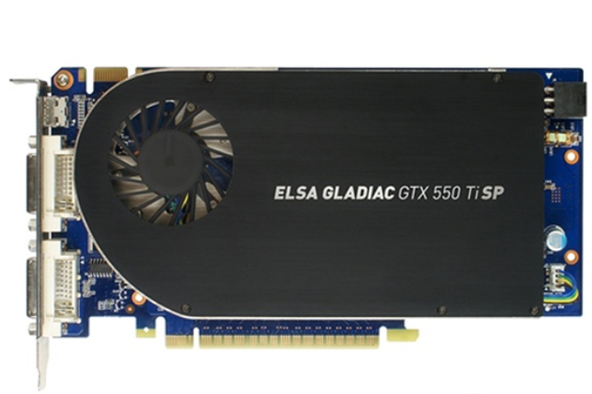 艾爾莎GLADIAC GTX550Ti SP 艾爾莎GLADIAC GTX550Ti SP