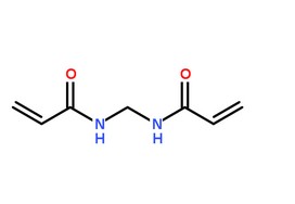 N,N&#39;-亞甲基雙丙烯醯胺結構式