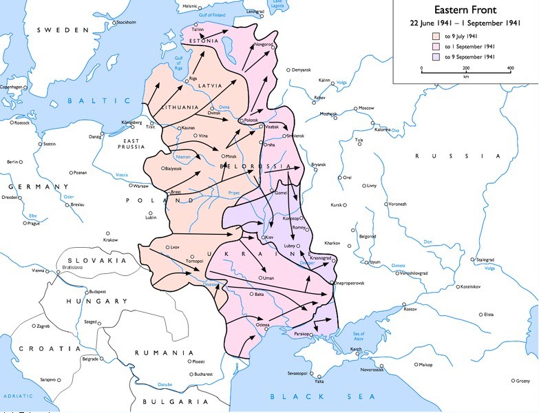 巴巴羅薩計畫(二戰間德國對蘇聯的侵略戰爭計畫)