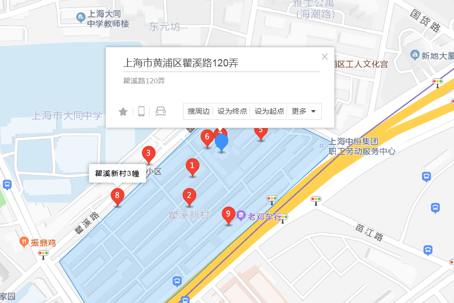 翟溪路120弄 翟溪路120弄