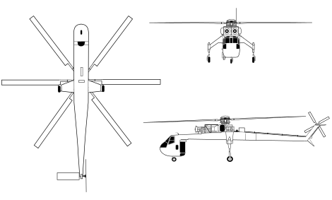 Sikorsky-S-64_Drawing