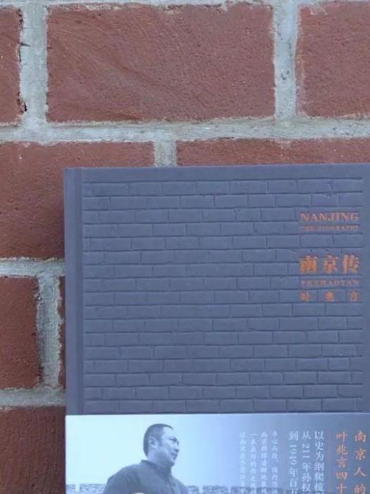 南京傳(2019年08月譯林出版社出版的圖書) 南京傳(2019年08月譯林出版社出版的圖書)