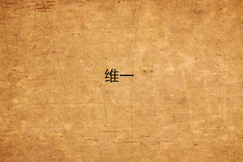 維一 維一