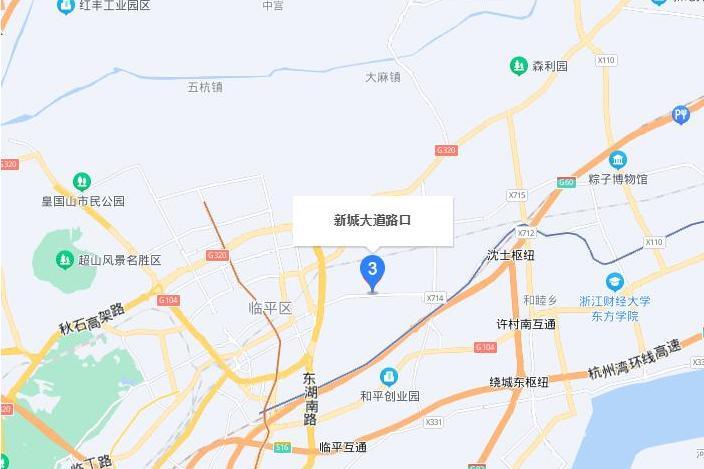 新城大道(桐鄉市新城大道) 新城大道(桐鄉市新城大道)