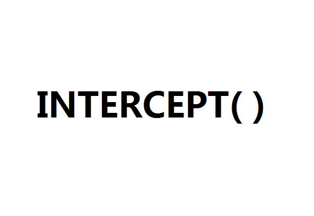 INTERCEPT