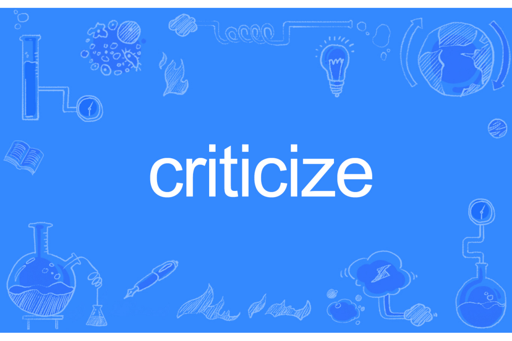 criticize
