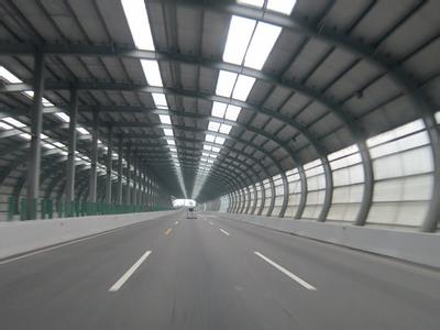 華南快速三期的帳篷式隧道工程