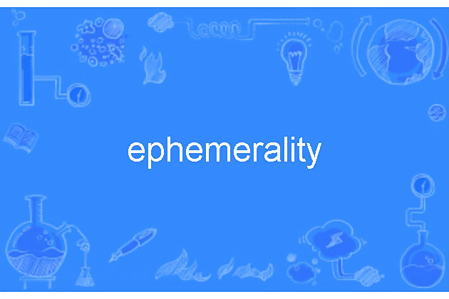 ephemerality ephemerality