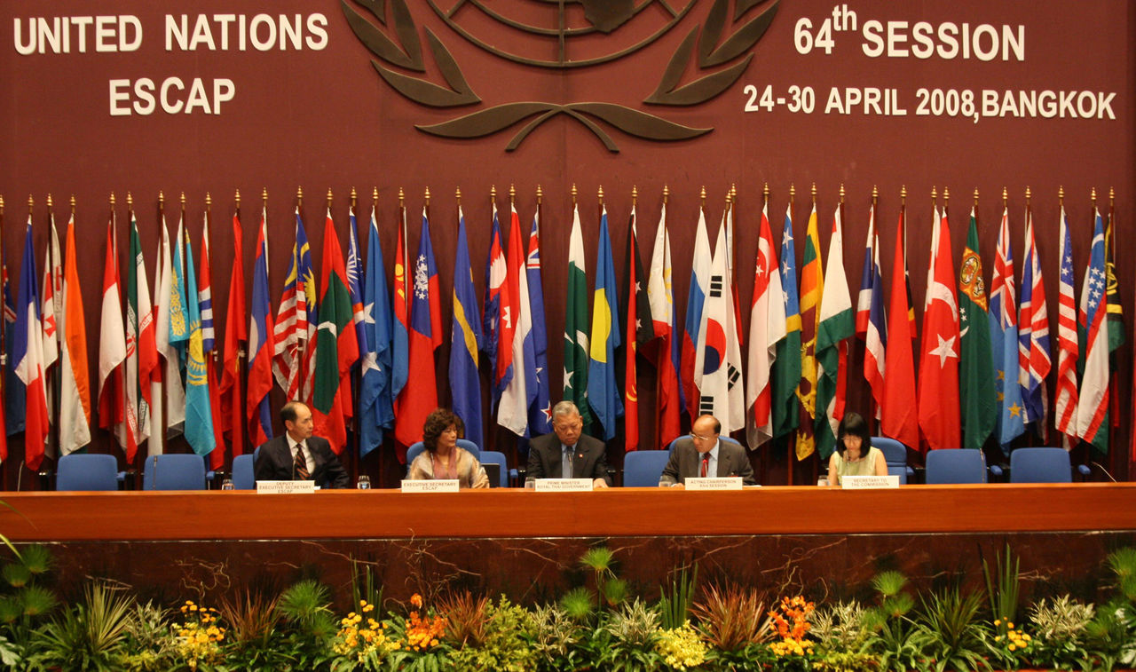 聯合國亞洲及太平洋經濟社會委員會(亞洲及太平洋經濟社會委員會)