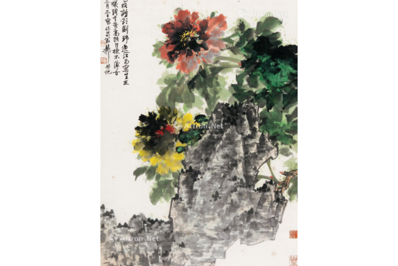 落墨牡丹 落墨牡丹