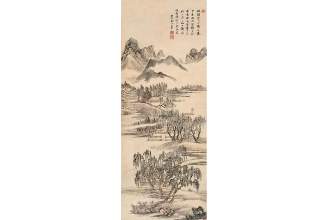 溪山佳景圖 溪山佳景圖