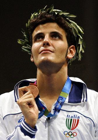 安德雷亞·卡薩拉獲得雅典奧運會銅牌