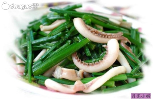 魷魚韭菜苔