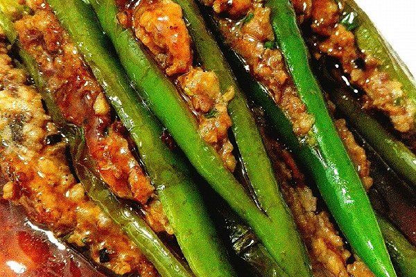 豆釀青椒 豆釀青椒