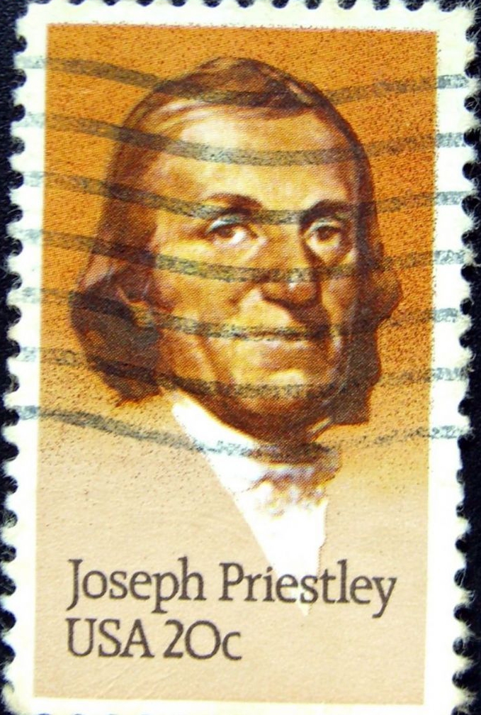 美國發行的普利斯特里紀念郵票