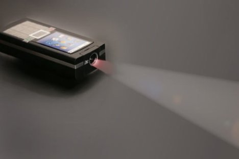 魔影手機微型投影機