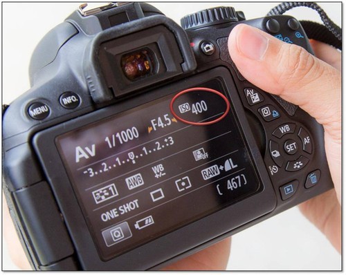 數位相機中的ISO