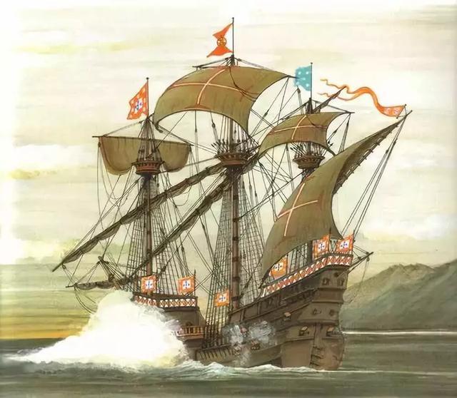 葡萄牙大帆船的火力是進攻者的最佳依靠