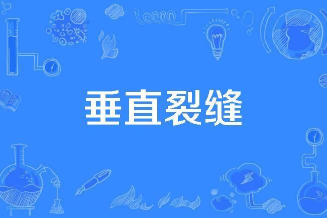 垂直裂縫 垂直裂縫