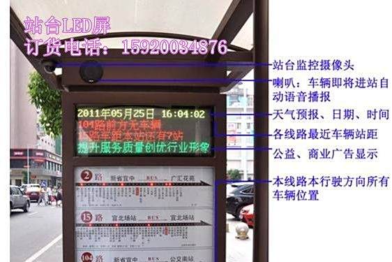 GPS公交報站牌 GPS公交報站牌