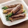 韭菜牛肉卷 韭菜牛肉卷