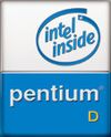 Pentium D初推出時的商標