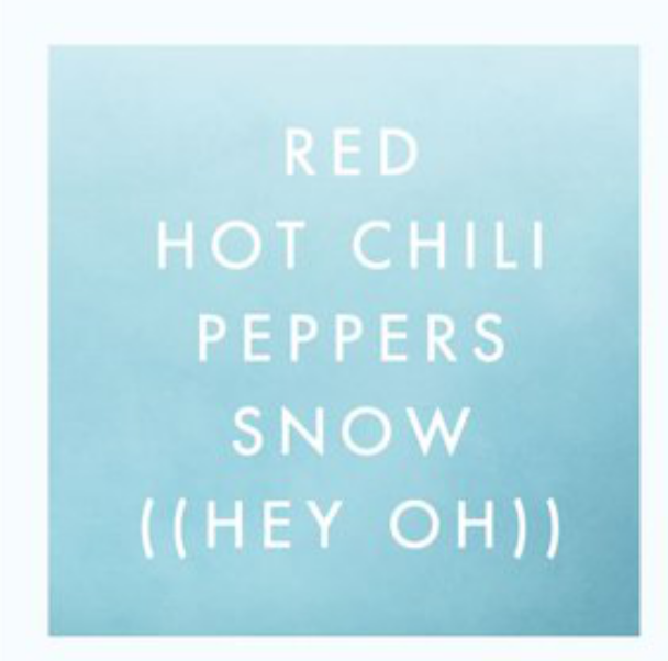 SNoW(Red Hot Chili Peppers演唱歌曲)