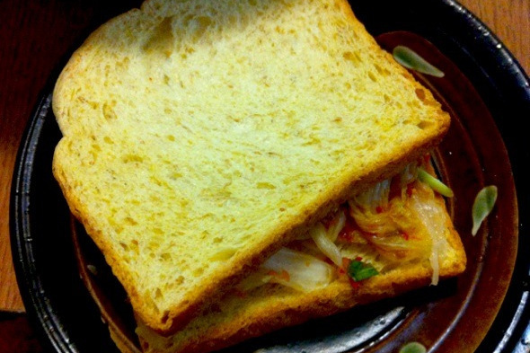 韓式泡菜三明治