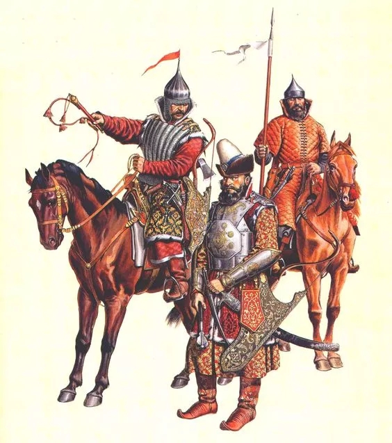伊凡四世麾下的波耶爾地方封建騎兵