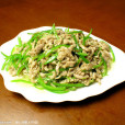 尖椒炒肉絲 尖椒炒肉絲