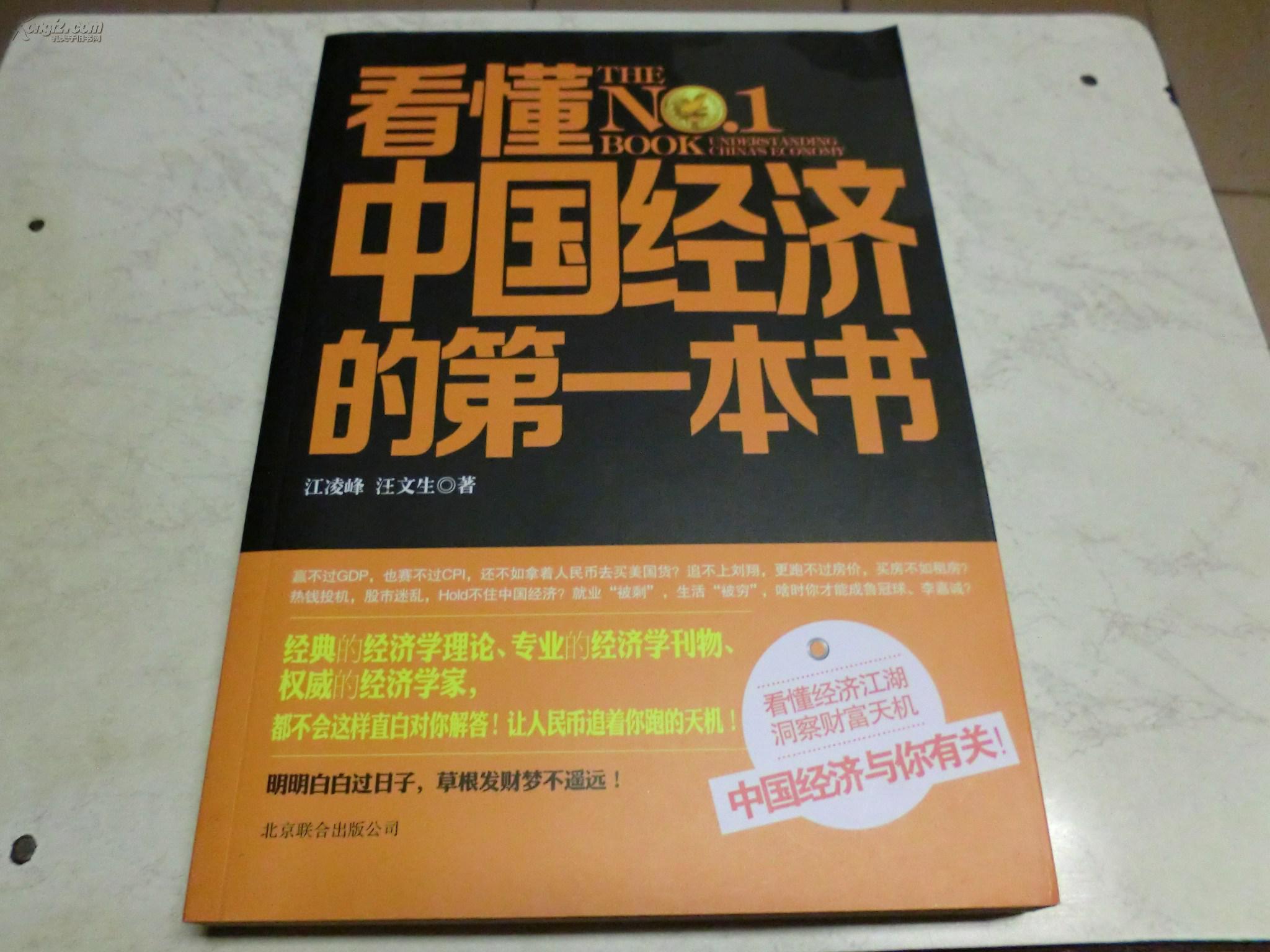 看懂中國經濟的第一本書(看懂中國經濟的第1本書)