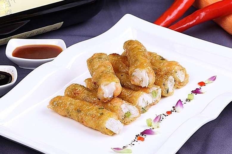 苔菜鱈魚卷 苔菜鱈魚卷