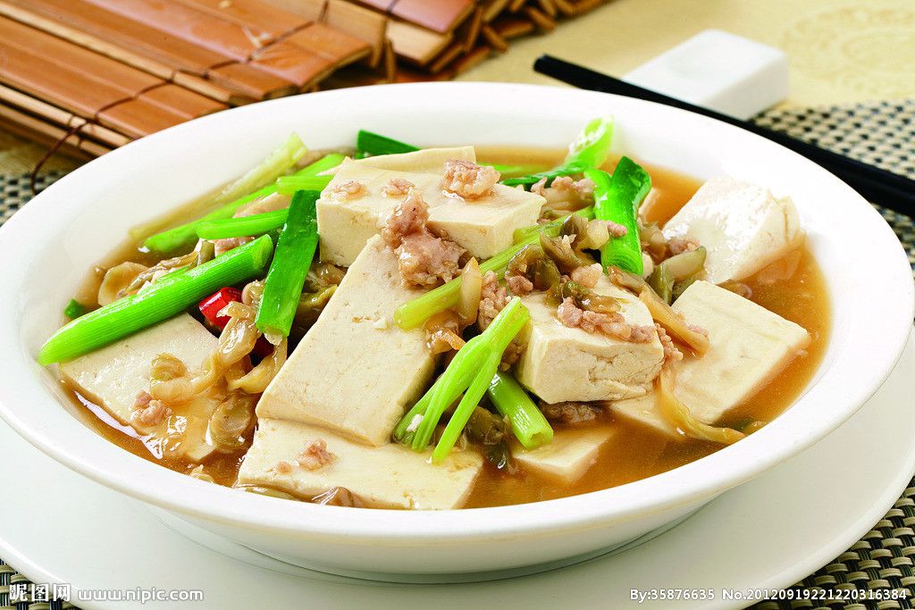 肉碎煮豆腐 肉碎煮豆腐