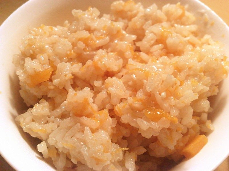 南瓜芝麻飯 南瓜芝麻飯