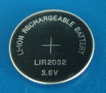 LIR2032光電池圖片